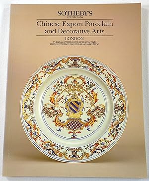 Chinese Export Porcelain and Decorative Arts. Sotheby's London: May 10 and 13, 1988