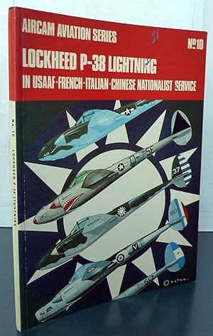 Aircam aviation series N°10 lockheed P-38 Lightning in USAAF-french-italian-chinese nationalist s...