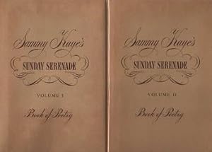 Sammy Kaye's Sunday Serenade Book of Poetry Volume 1 & 2 - Inscribed