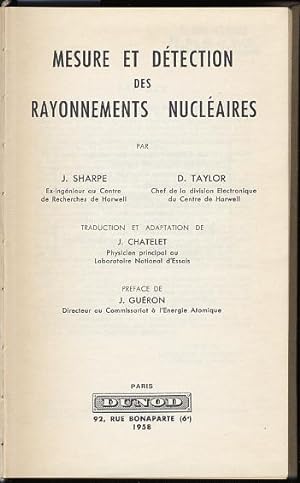 Mesure et détection des rayonnements nucléaires