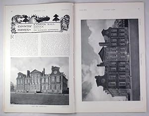 Original Issue of Country Life Magazine Dated July 18th 1908, with a Main Feature on Rainham (Ray...