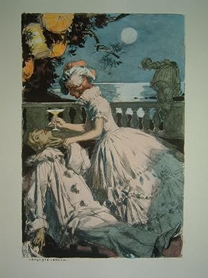 Les Romanesques. Les deux Pierrots. La dernière nuit de Don Juan. Illustrations d'Auguste Leroux....