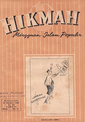 Hikmah : mingguan Islam populer. Tahun VI - 1953 - n° 23-24 (Lebaran), nn° 40-52