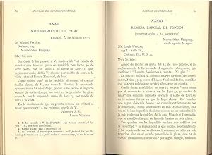 Manual de Correspondencia : with Exercises, Notes and Vocabulary.