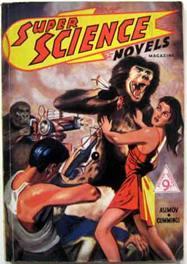 Super Science Novels No 13 1942 SF Magazine