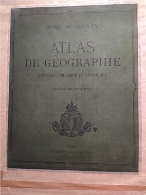 Atlas de géographie physique, politique et historique. Édition de 84 cartes