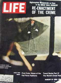 Life Magazine August 31, 1962 -- Cover: Great Mail Robbery