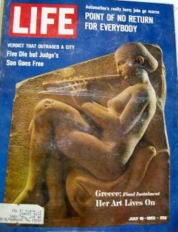 Life Magazine July 19 1963 -- Cover: Grecian Art