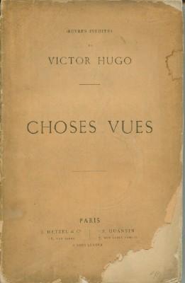 Oeuvres Inedites De Victor Hugo-Choses Vues