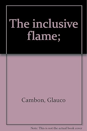 The Inclusive Flame: Studies in Modern American Poetry
