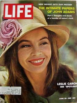 Life Magazine June 30, 1961 -- Cover: Leslie Caron