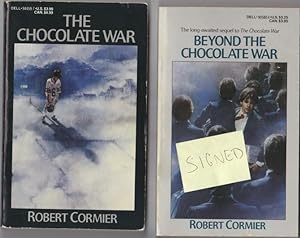 The Chocolate War, with the sequel Beyond the Chocolate War -SIGNED- two soft covers