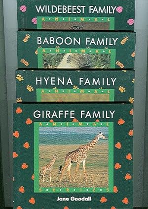 BABOON / GIRAFFE / HYENA / WILDEBEEST: animal series