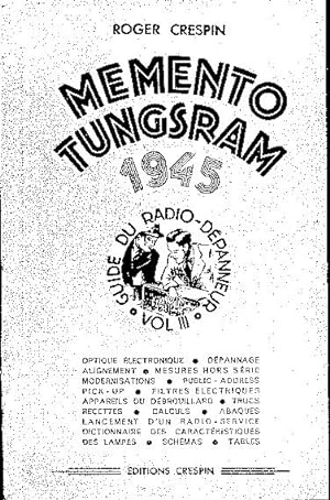 Memento Tungsram 1945 3e volume