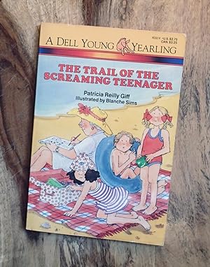 THE TRAIL OF THE SCREAMING TEENAGER (Polka Dot Private Eye Series, No. 7)