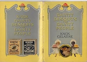 Knox Dainty Desserts for Dainty People - "Gelatene-ized" Milk for Infants, Hints on Serving, Layi...