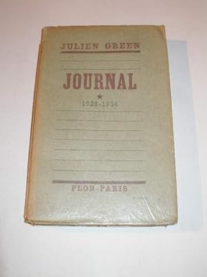 JOURNAL 1928 - 1934 ( Volume 1 )