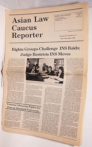 Asian Law Caucus reporter; July-December 1982