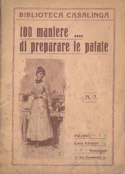 Biblioteca Casalinga - 100 maniere  di preparare le patate 