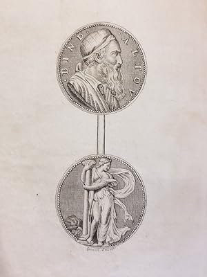 Illustrazione storico-critica di una rarissima medaglia rappresentante Bindo Altoviti opera di Mi...