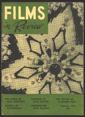 Films in Review (February 1955) [cover: still from Busby Berkeley's "Dames"]