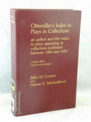 Ottemiller's Index to Plays in Collections