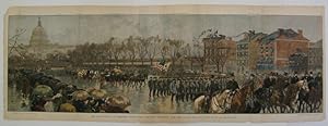 The Inauguration of President Harrison-The Procession Returning from the Capitol