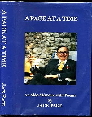 A PAGE AT A TIME. An Aide-Memoire with Poems. Inscribed by author