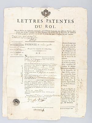 Lettres Patentes du Roi, sur un Décret de l'Assemblée Nationale, qui ordonnent l'exécution des di...