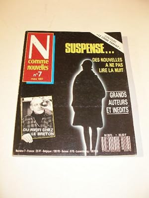 N COMME NOUVELLES N° 7 MARS 1987
