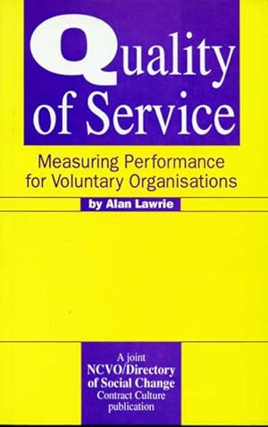 Quality of Service: Measuring Performance for Voluntary Organisations