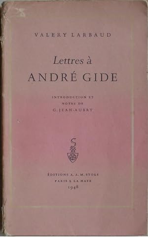 Lettres à André Gide.