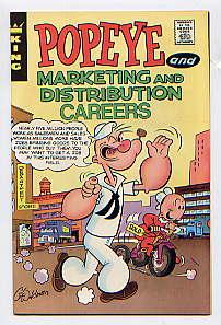 POPEYE AND MARKETING AND DISTRIBUTION CAREERS: E9(1972): Comic
