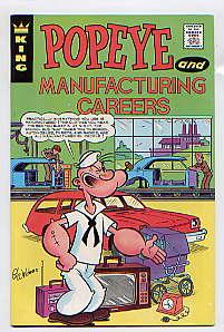 POPEYE AND MANUFACTURING CAREERS: E7(1972): Comic