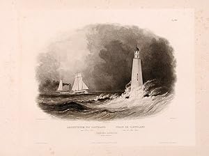 Cleveland Lighthouse on Lake Erie