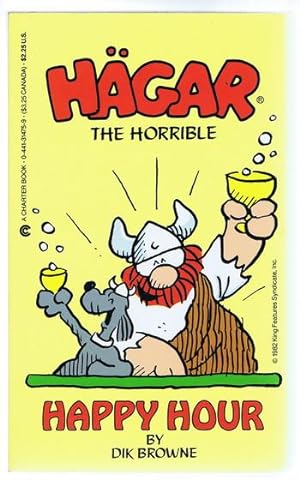HAGAR THE HORRIBLE HAPPY HOUR. (Collection of classic Newspaper Comic Strip's)