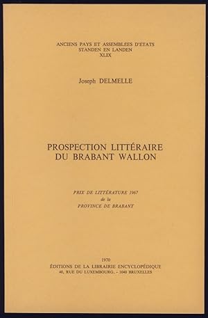 Prospection littéraire du Brabant Wallon