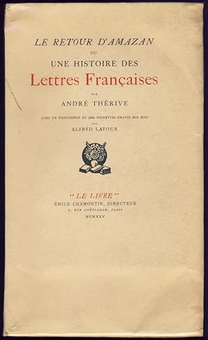 Le retour d'Amazan ou une histoire des Lettres Françaises