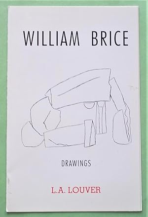 William Brice Drawings: March 17 - April 15, 1989 (Art Exhibition Program and Reception Invitation)