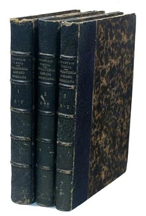 Biblioteca hispano americana setentrional (.septentrional). Volume Three [only of three volumes]