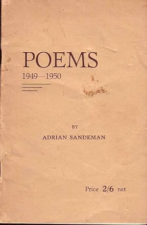 Poems 1949-1950