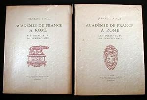 Academie De France a Rome : Ses Directeurs - Ses Pensionnaires (Two Volumes)