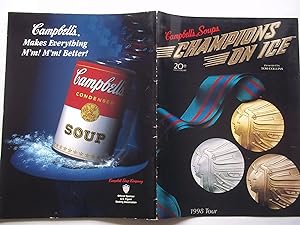 Campbell's Soups 1998 Tour Champions On Ice: 20th Anniversary (Campbell Soup Company) Program