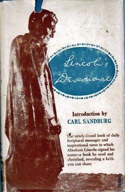 Lincoln's Devotional, Introduction by Carl Sandburg,