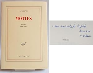 Motifs. Poèmes 1981-1984.