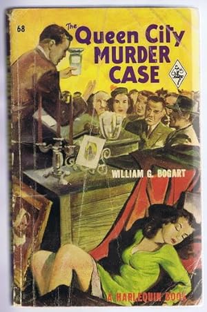 The Queen City Murder Case. (vintage 1950 Harlequin Book #68); Johnny Saxon series;