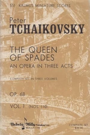 The Queen of Spades (Pique Dame), Opera in Three Acts, Op.68 - Study Score