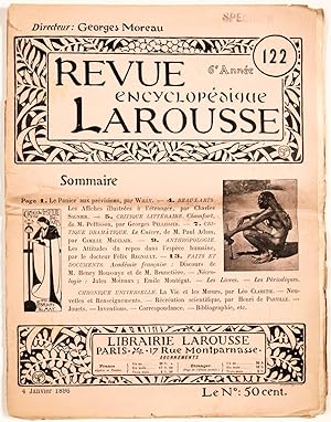 Revue encyclopédique Larousse, N° 122 du 4 janvier 1896