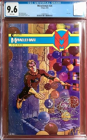 MIRACLEMAN No. 24 (August 1993) - "The Silver Age Book Two" - CGC Graded 9.6 (NM+)