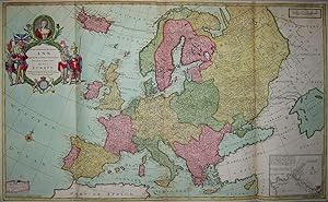To Her most Sacred Majesty Ann Queen of Great Britain, France & Ireland. This Map of Europe Europ...